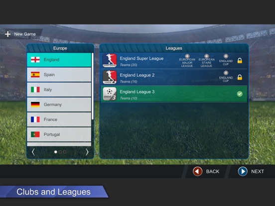 Pro Kick Soccer iPad screenshot 5 - Games app