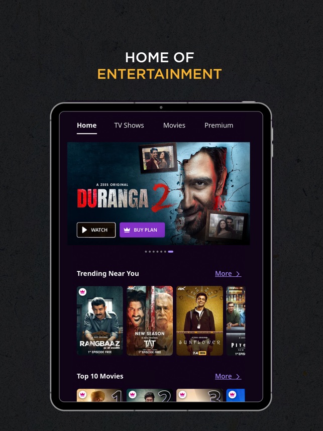 ZEE5 Movies Web Series Shows on the App Store