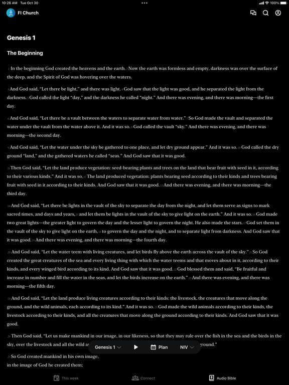 Faith Ignited iPad screenshot 3 - Education app