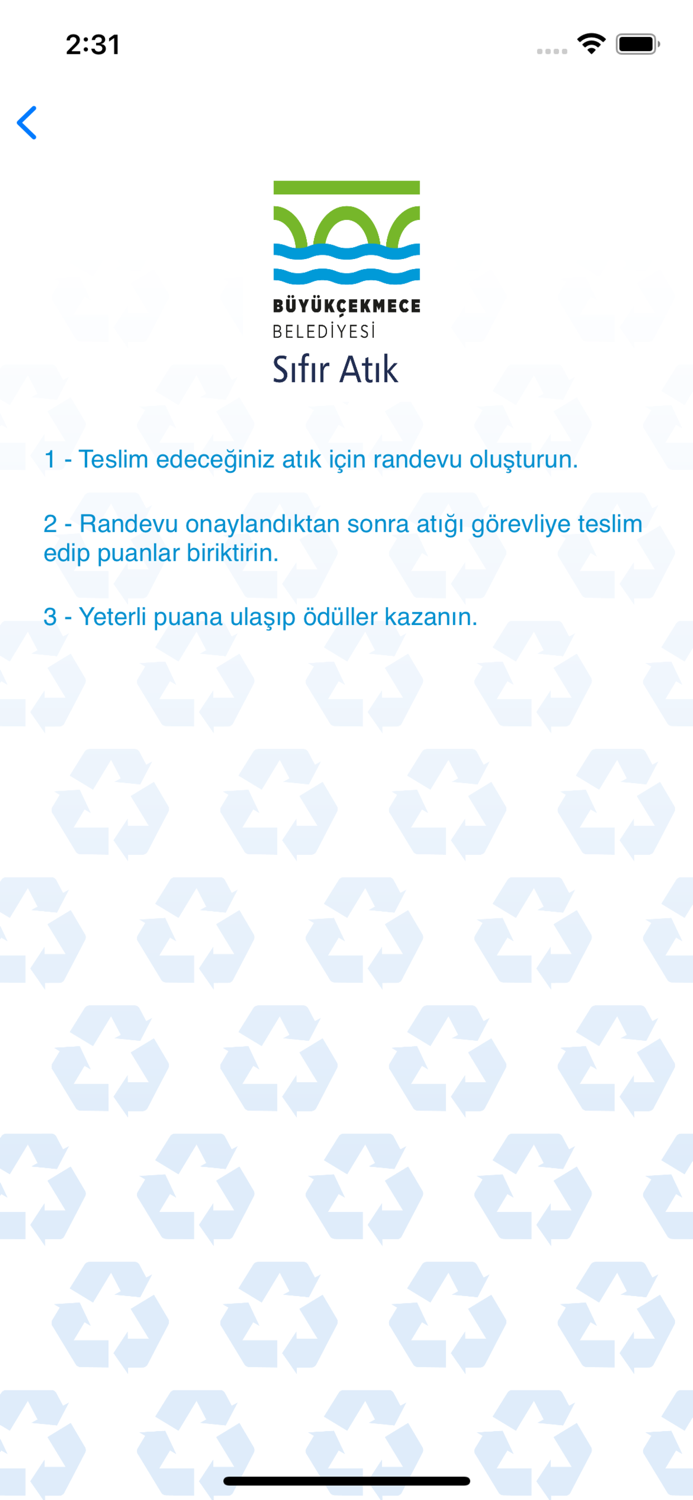 Büyükçekmece Hedef Sıfır Atık