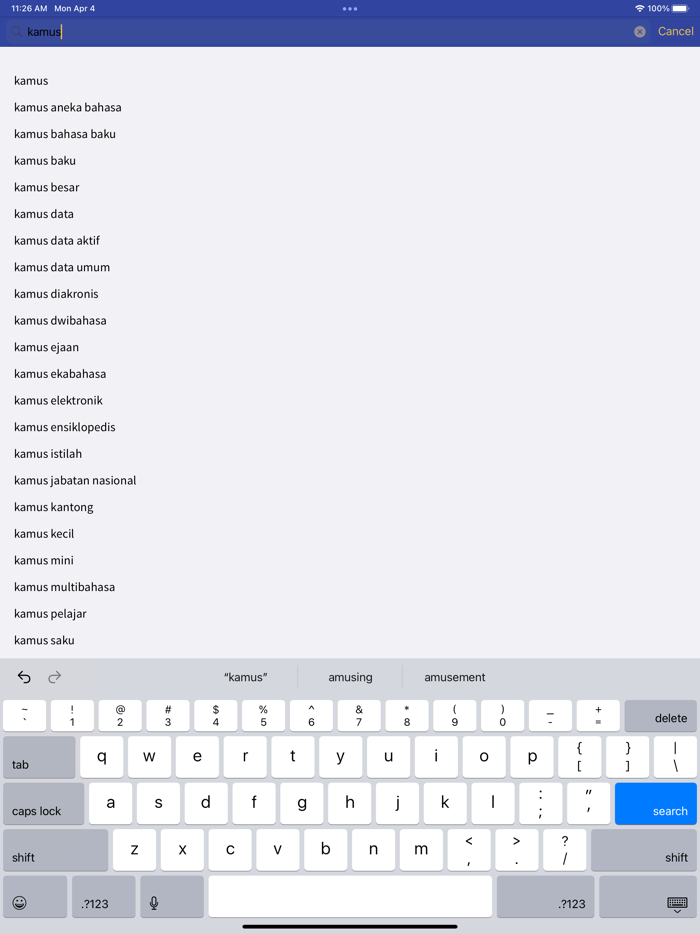 Kamus Besar Bahasa Indonesia