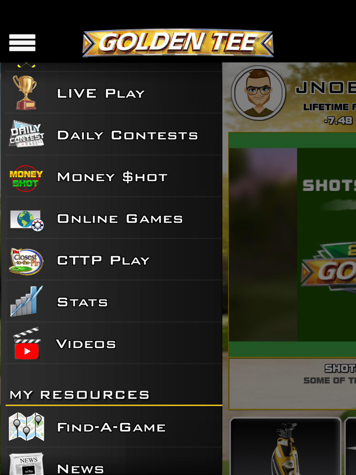 Golden Tee Caddy