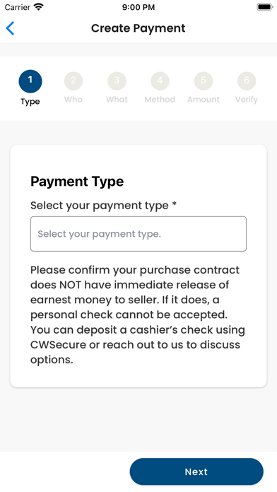 CWSecure Screenshot