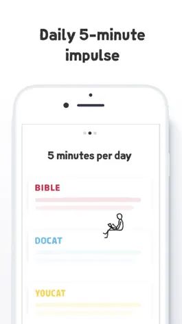Game screenshot YOUCAT Daily Bible, Catechism apk