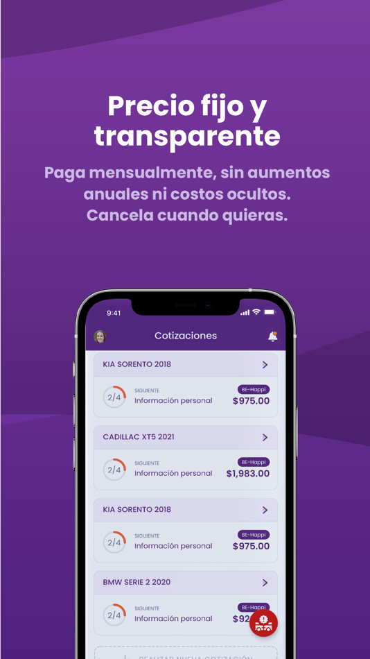 #3. Happi Seguros (iOS) 由: Be Happi, S.A. de C.V.