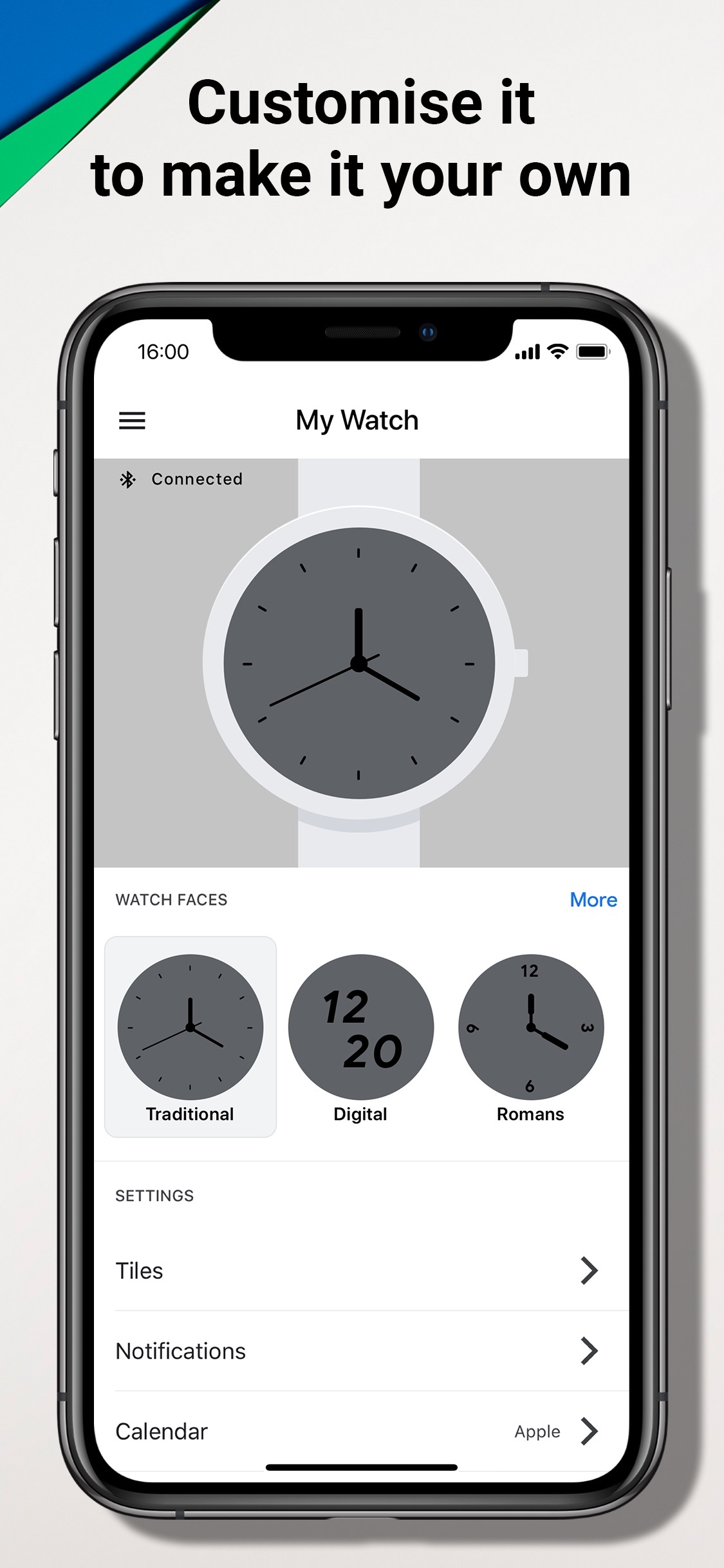 Screenshot do app Wear OS by Google