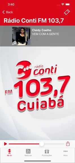 Game screenshot Rádio Conti FM apk
