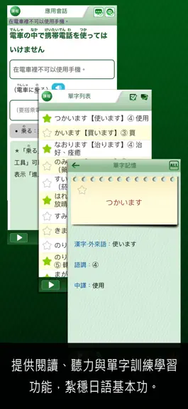 Game screenshot 大家學標準日本語：中級本 apk