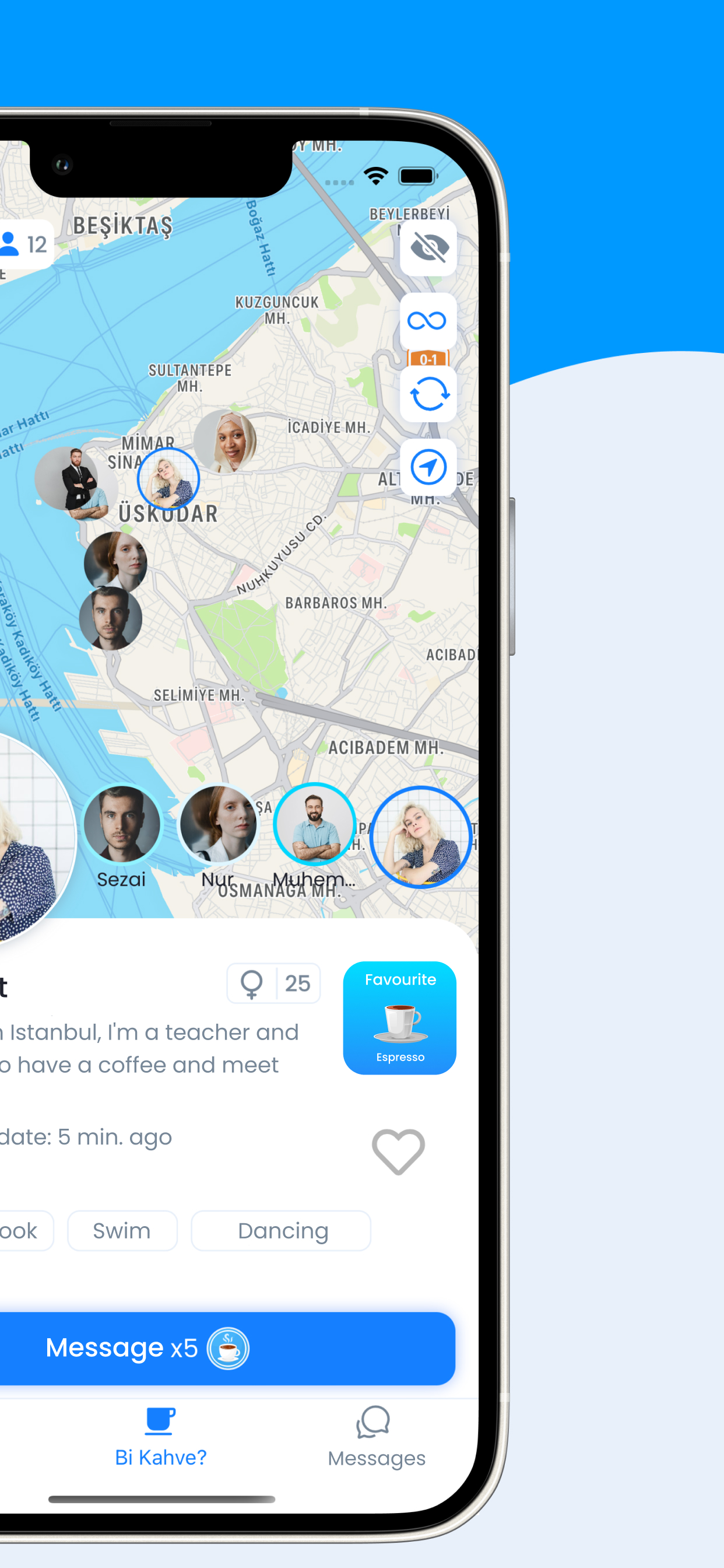 Bi Kahve? Find a coffee buddy