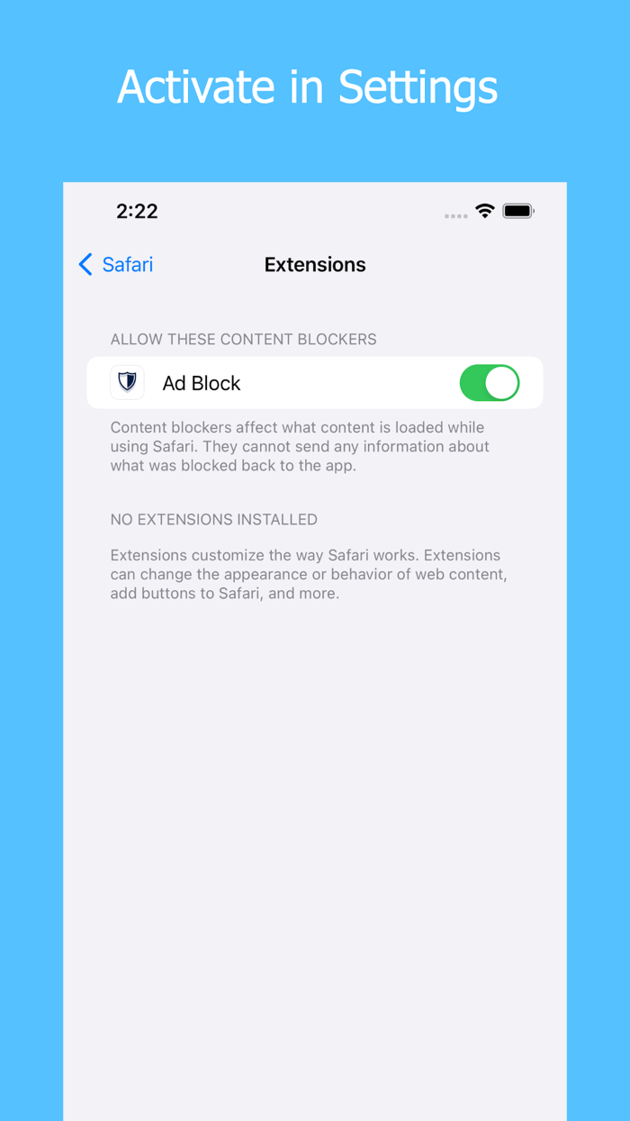 Browser Ad Block Extension