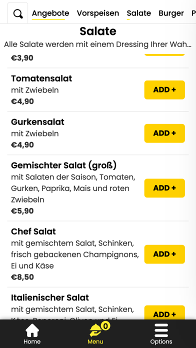 Food Corner Moosburg Screenshot