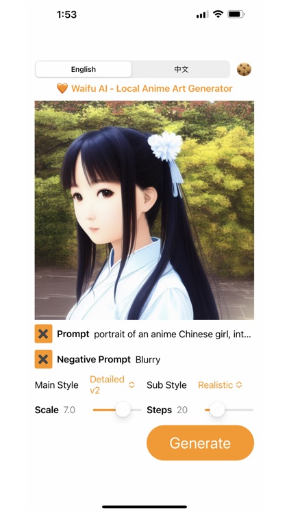 Waifu Art AI - Local Generator