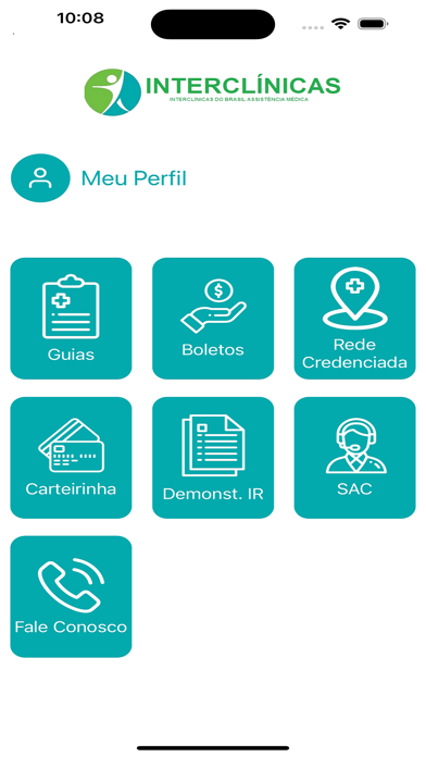 InterClínicas Brasil Saúde Screenshot