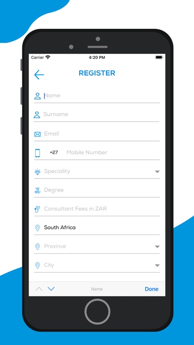 MyCare SA Doctor Screenshot