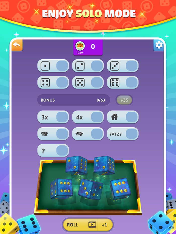 Yatzy Offline and Online