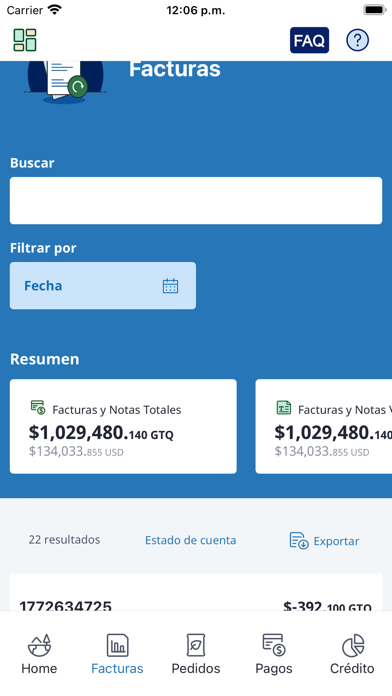 Yara Portal Clientes Screenshot