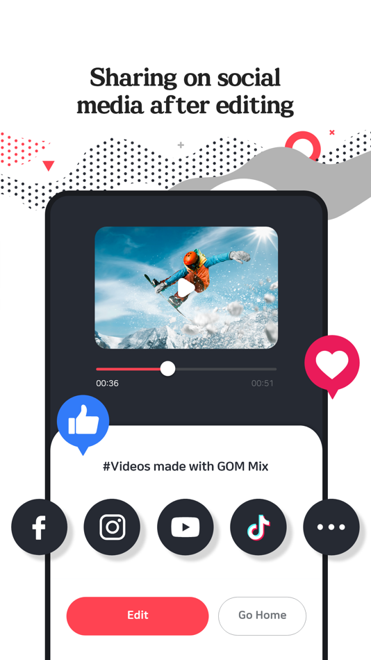 #6. GOM Mix - simple video editor (iOS) 由: GOM&Company