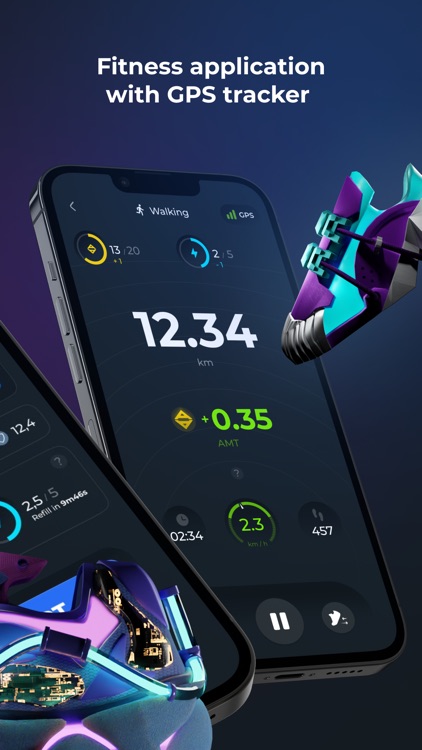 AMAZY Move2Earn Fitness App