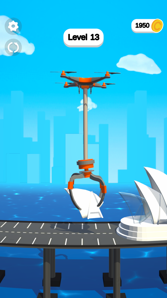 #6. Claw Builder: Drone Machine (iOS) Bởi: AI Games FZ