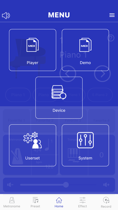 MIDIBLU Screenshot
