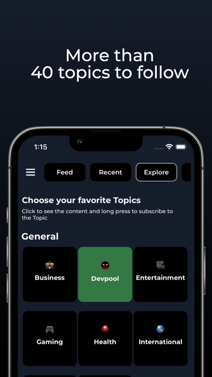 Topics - News and Stock