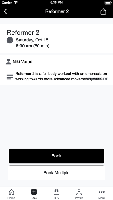 Coeur Pilates Screenshot