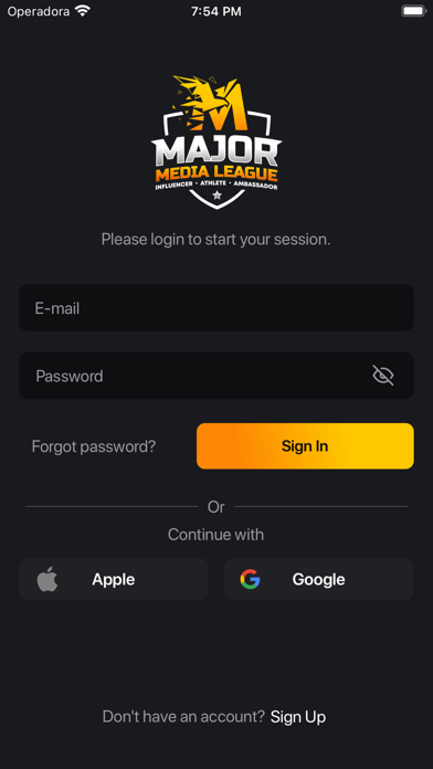 Major Media League Screenshot