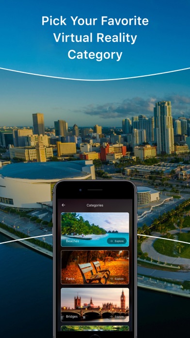 VR Video Player - Street View Screenshot