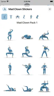 animated mad clown stickers problems & solutions and troubleshooting guide - 2
