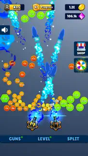 laser split: ball blaster game iphone screenshot 2