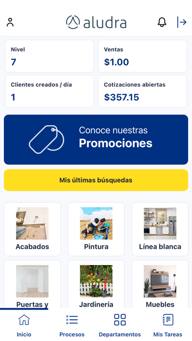 aludra Ventas Asistidas Screenshot