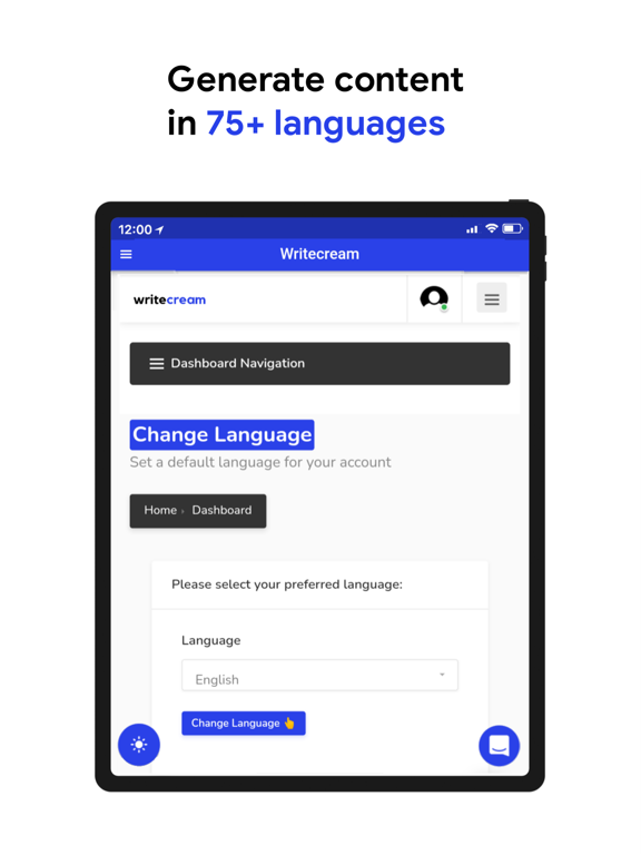 AI Writer: AI Chatbot, AI Text iPad screenshot 5 - Utilities app