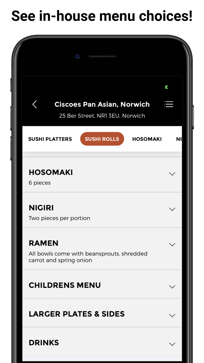 Ciscoes Pan Asian Norwich