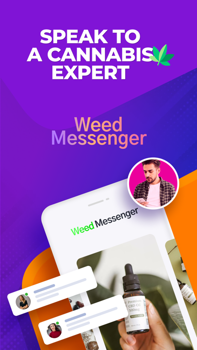 Weed Messenger Screenshot