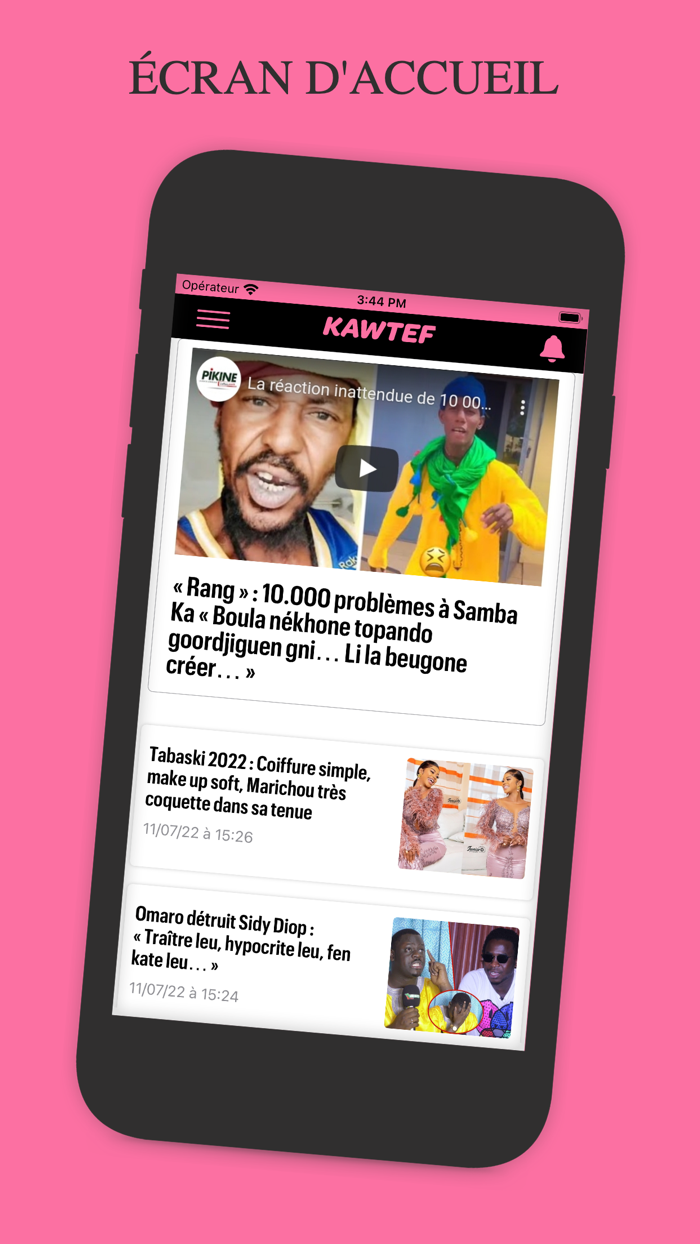 Kawtef Buzz and actu au Sénégal