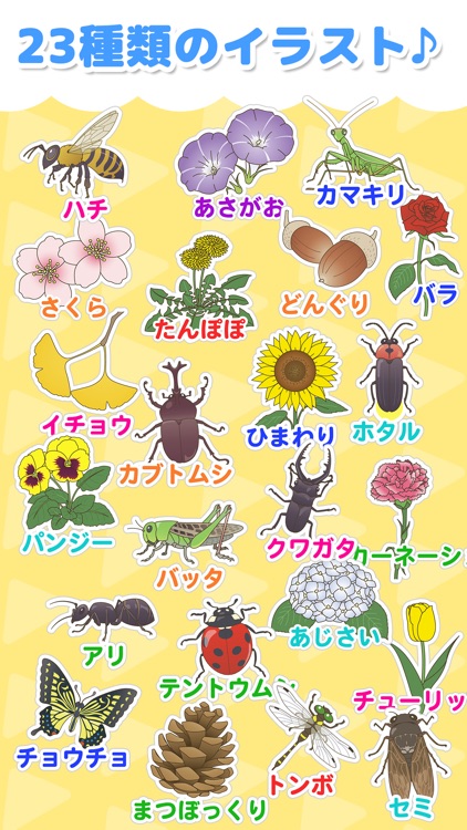 植物・昆虫なあに？ - タッチ図鑑シリーズ screenshot-4