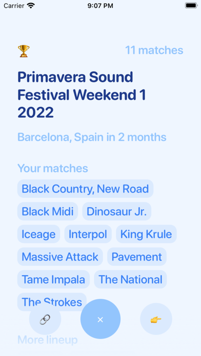 Festival Finder 2022 Screenshot