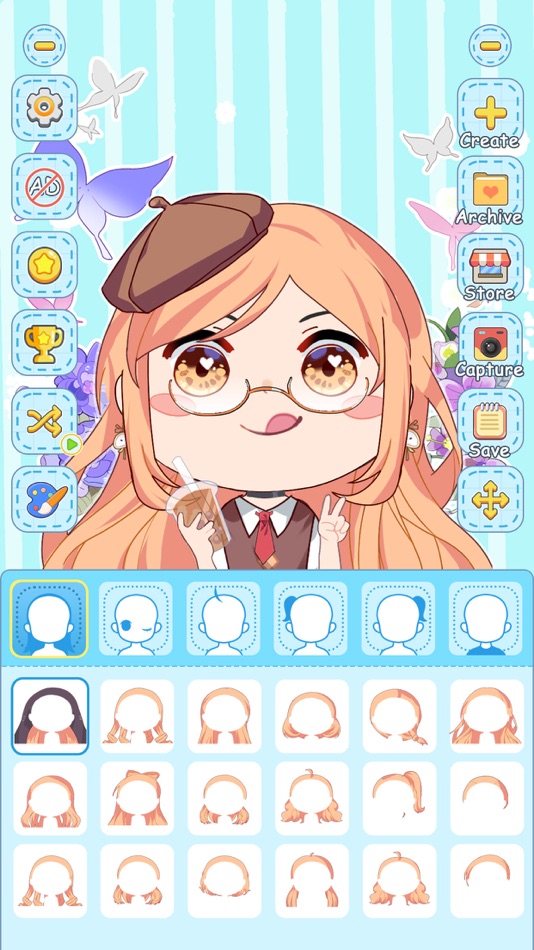 #4. Aymi Anime Avatar Maker (iOS) 由: Ayoomi