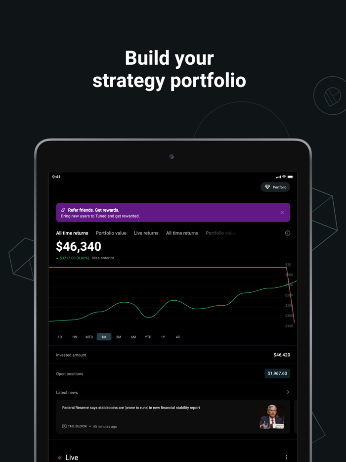Tuned - Crypto Trading
