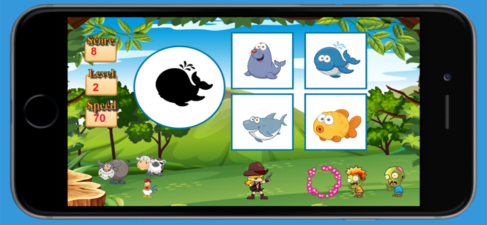 Guess Picture in Zombie Forest