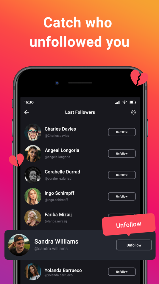 #4. Follower Tracker : Followers (iOS) 由: Shital Jadav