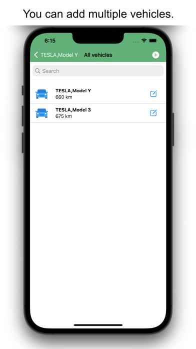Daily Car Expense-Electric Car Screenshot
