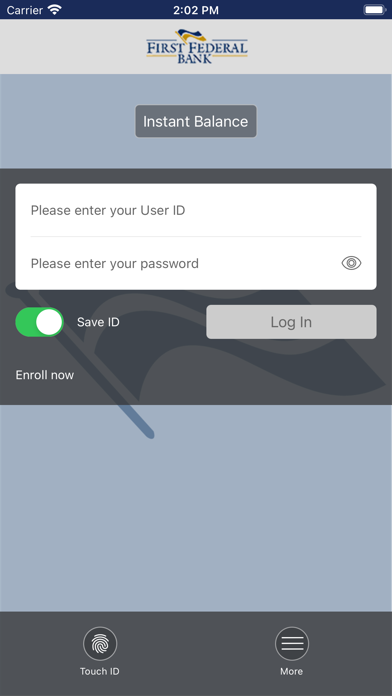 FFBW Personal Banking Screenshot