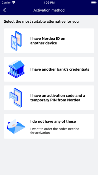 Nordea ID Screenshot