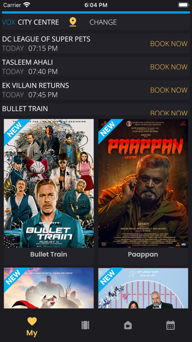 UAE - Cinemas & Events Screenshot