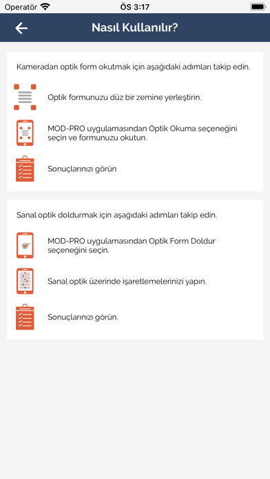 Bilgi Sarmal Optik Okuma Screenshot