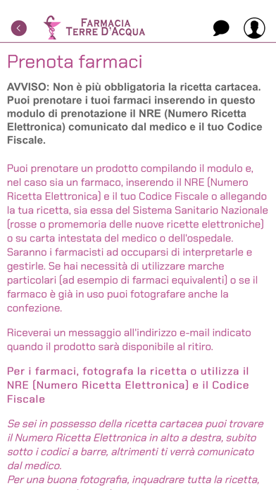 Farmacia Terre D'Acqua Screenshot