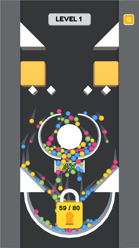 #1. Ballway – Idle Balls Collect (iOS) 由: Omer Bashir