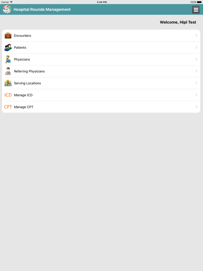 Hospital Rounds Management