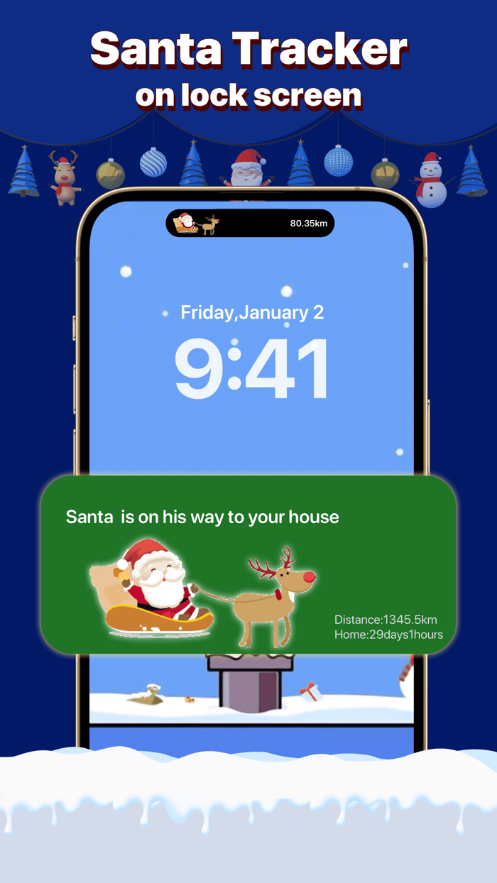 Santa Tracker Map